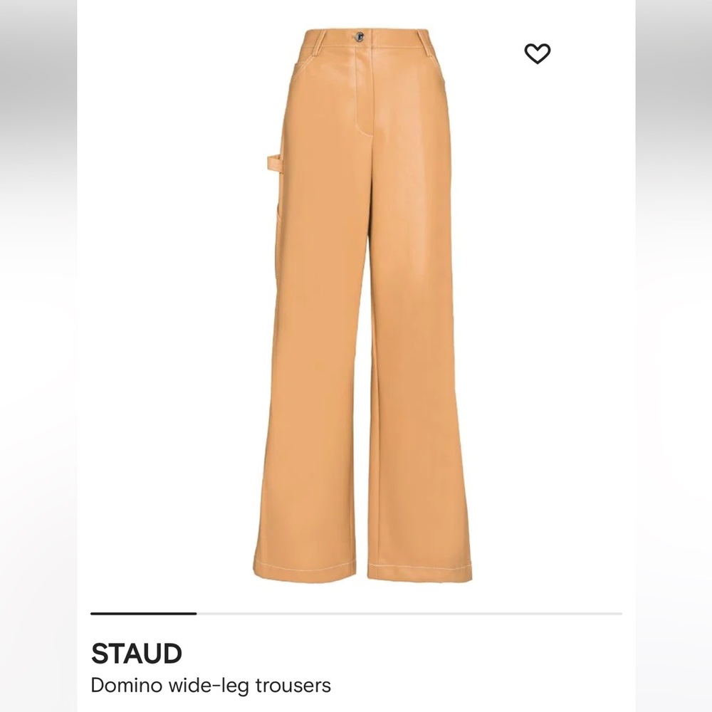STAUD
Domino wide-leg trousers